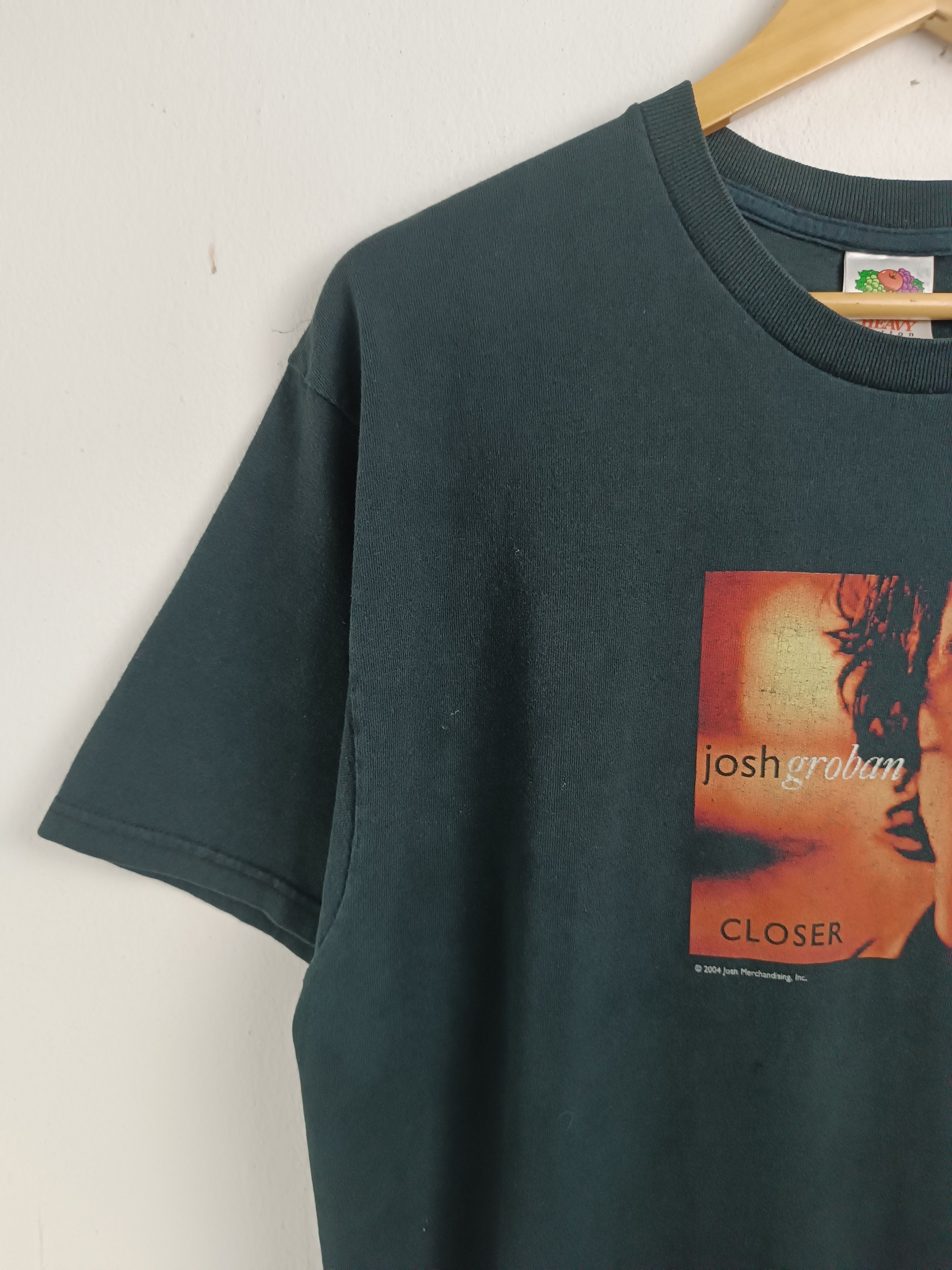 Vintage VINTAGE '04 JOSH GROBAN CLOSER TOUR TEE BUBLE CELINE DION Size US L / EU 52-54 / 3 - 5 Thumbnail