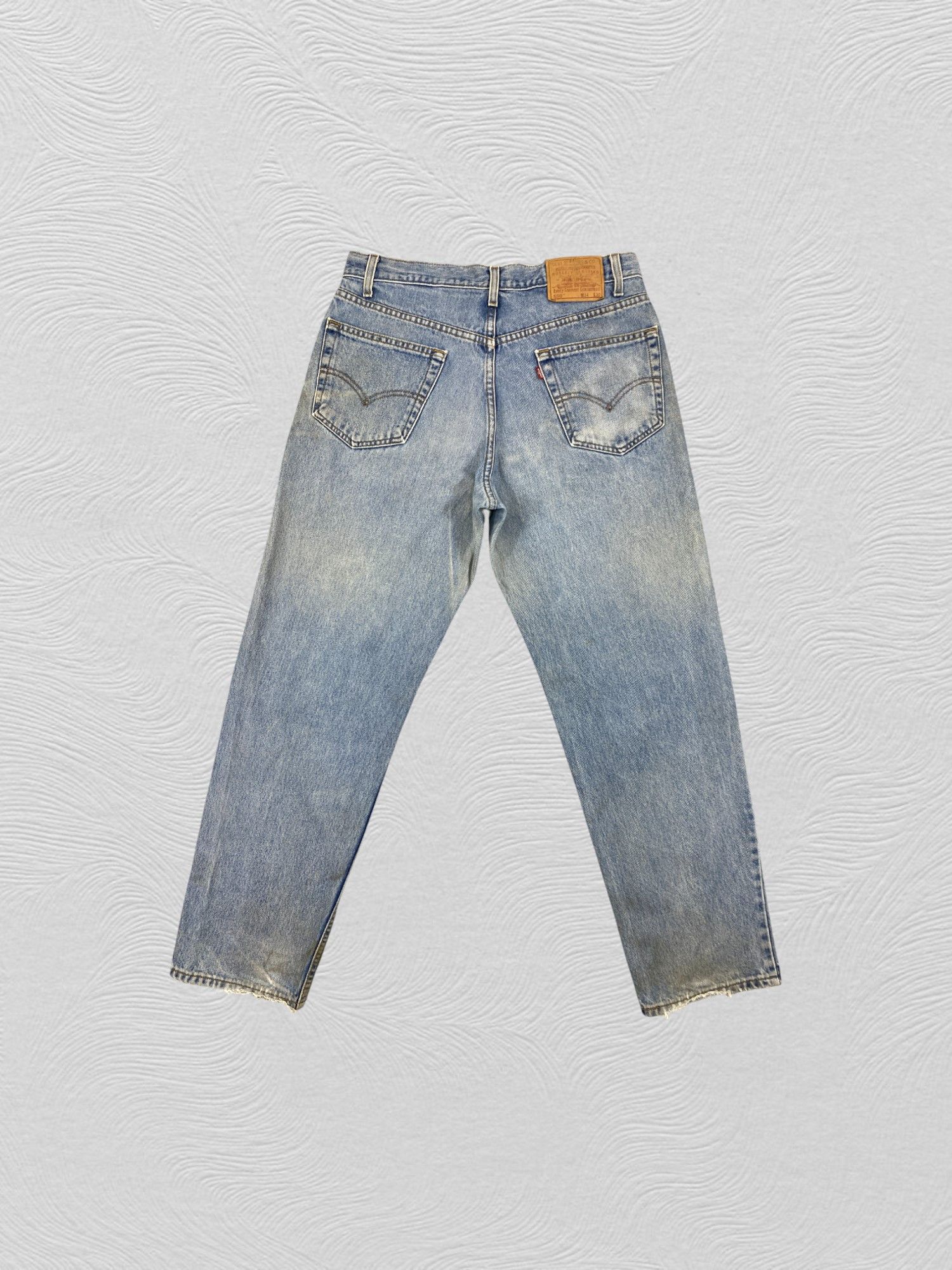 Levi's Dirty Blue Vintage Levi's 550 Relaxed Fit Denim 33x30 -JN636 Size US 33 - 2 Thumbnail