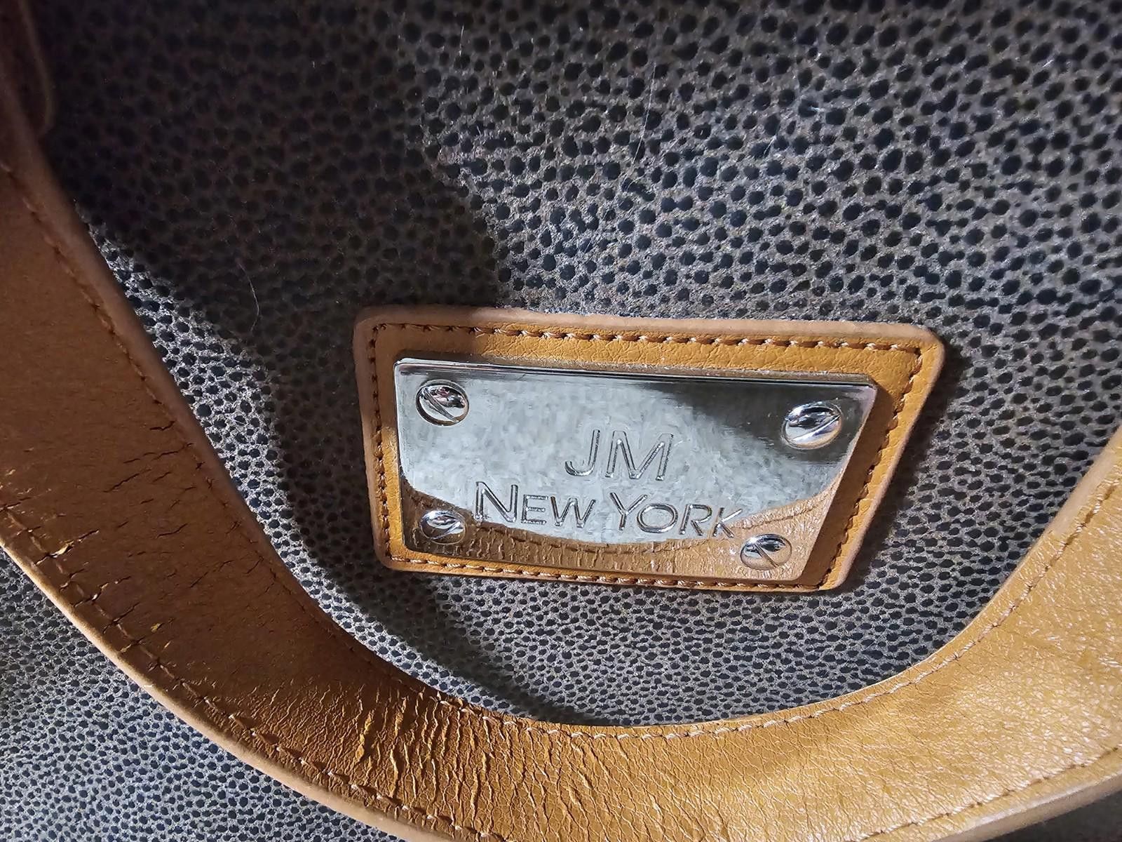 New York Yankees JM NEW YORK DOCTOR STYLE BAG Brown SEE PICTURES Size ONE SIZE - 2 Thumbnail