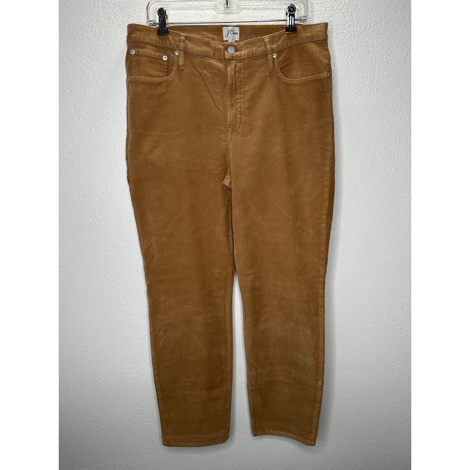 J.Crew NWT J Crew Gold Vintage Slim Straight Corduroy Pants 32 / 12 Size 32" / US 10 / IT 46 - 2 Thumbnail