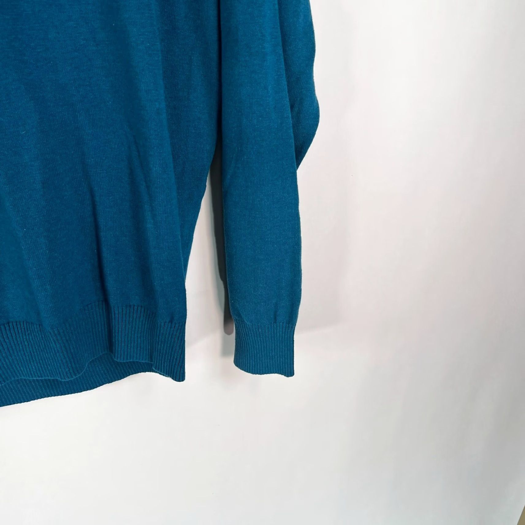 Jos. A. Bank Jos. A. Bank Sweater Pullover Men 2XL Blue 100% Cotton Pima Soft Knit Crew Neck Casual Classic Size US XXL / EU 58 / 5 - 3 Thumbnail