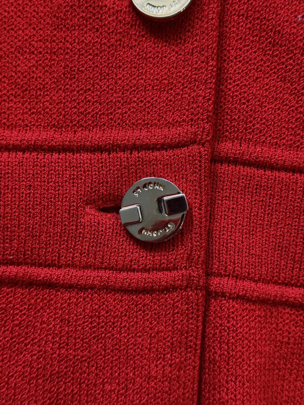 St. John St. John 1990s vintage wool blend luxury blazer Size XL / US 12-14 / IT 48-50 - 3 Thumbnail