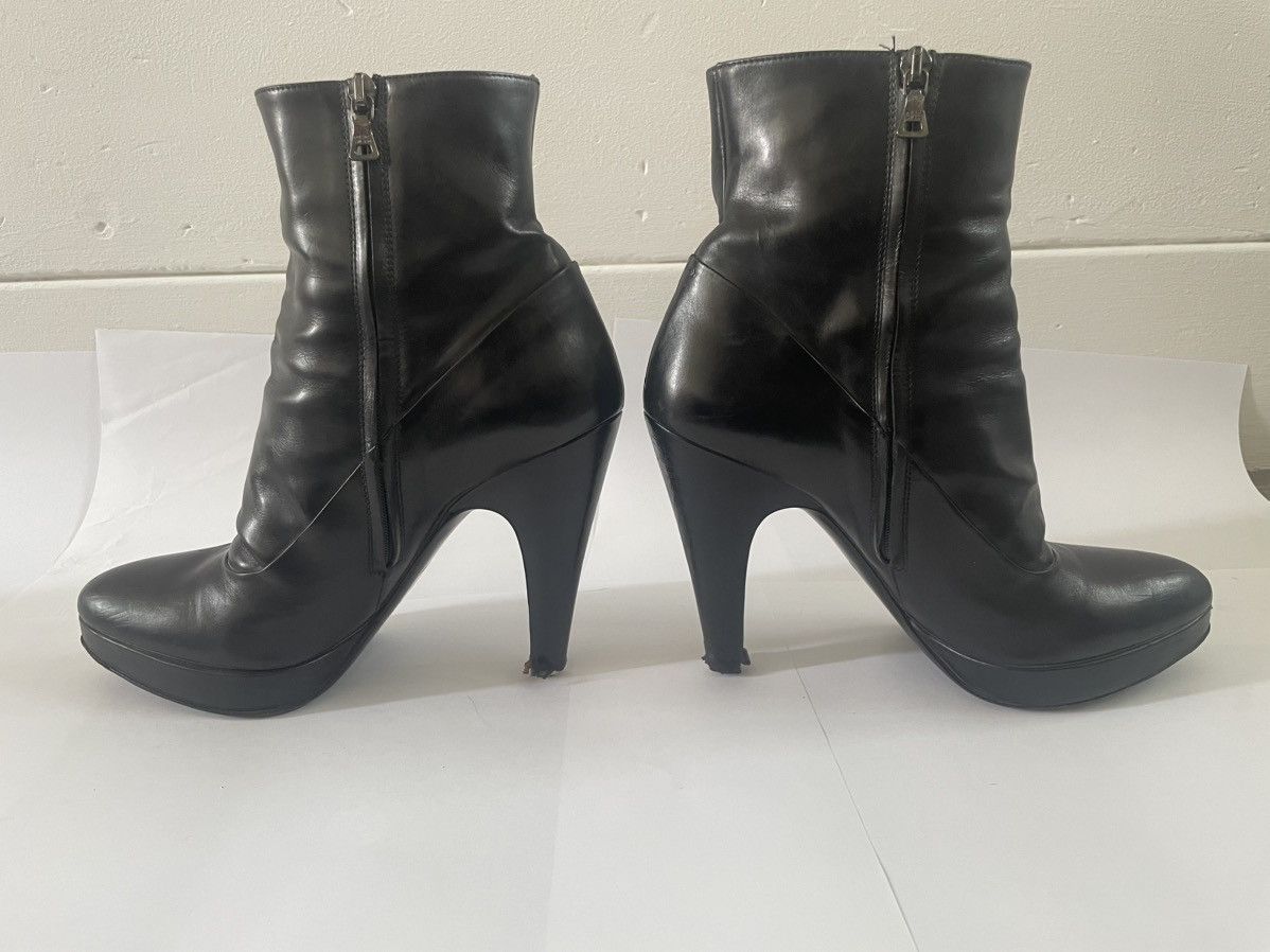 Prada Black Prada platform ankle boots Size US 9 / IT 39 - 4 Thumbnail