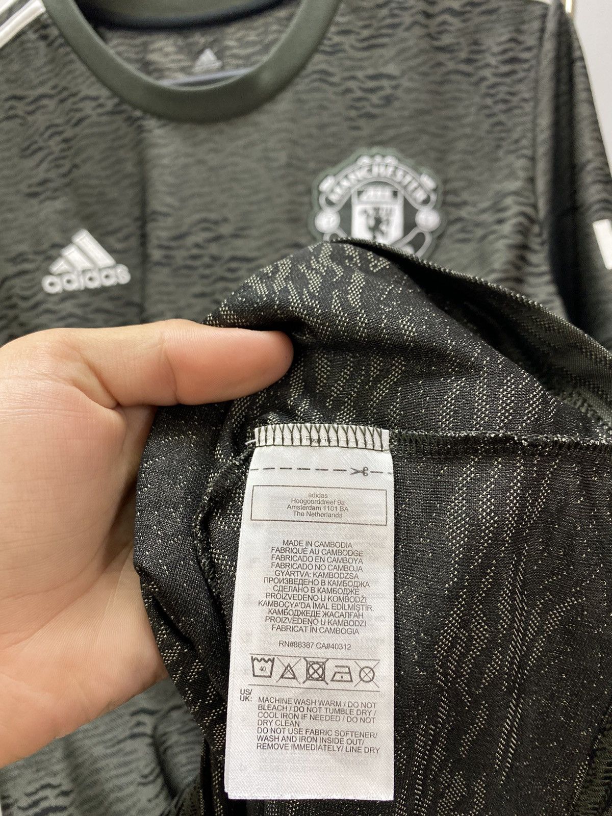 Adidas Adidas Manchester United 2020 2021 Away Soccer Jersey Third Size US L / EU 52-54 / 3 - 16 Thumbnail