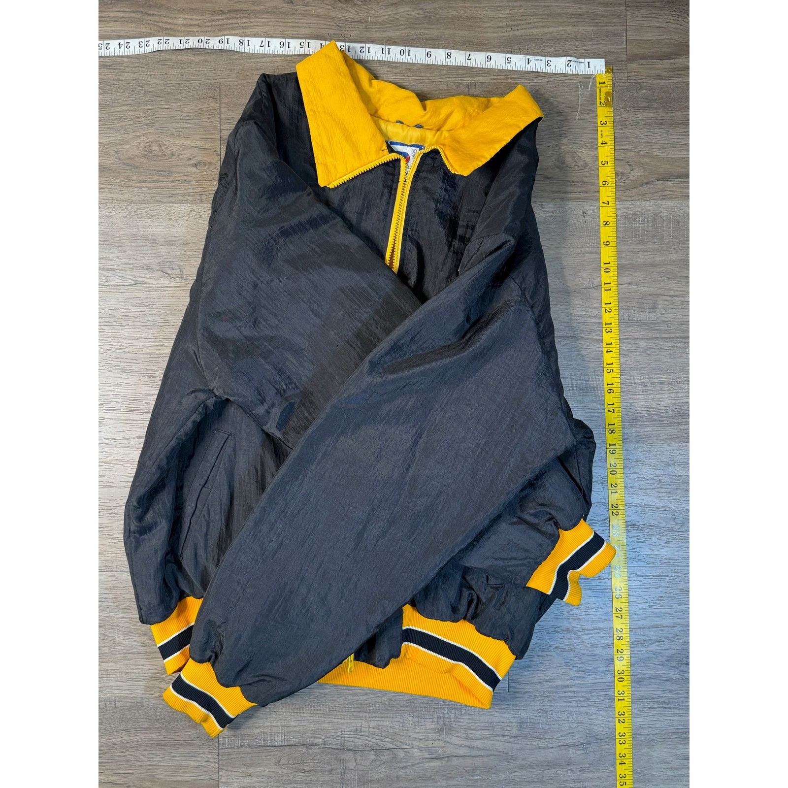 Vintage Vintage Rennoc Varsity Jacket Men Black Jeff Midvale Utility Size US XL / EU 56 / 4 - 4 Thumbnail