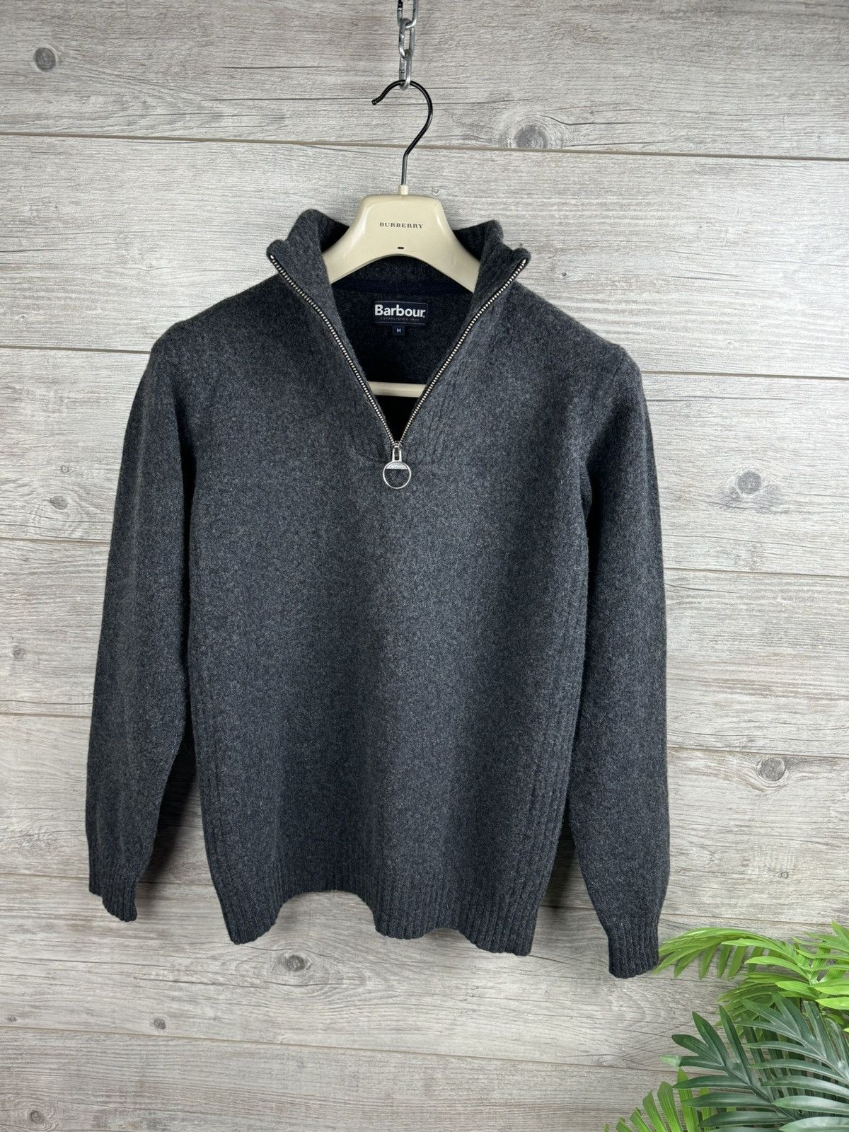 Barbour × Vintage Barbour Wool Sweater Vintage Size S-M Size US S / EU 44-46 / 1 - 4 Thumbnail