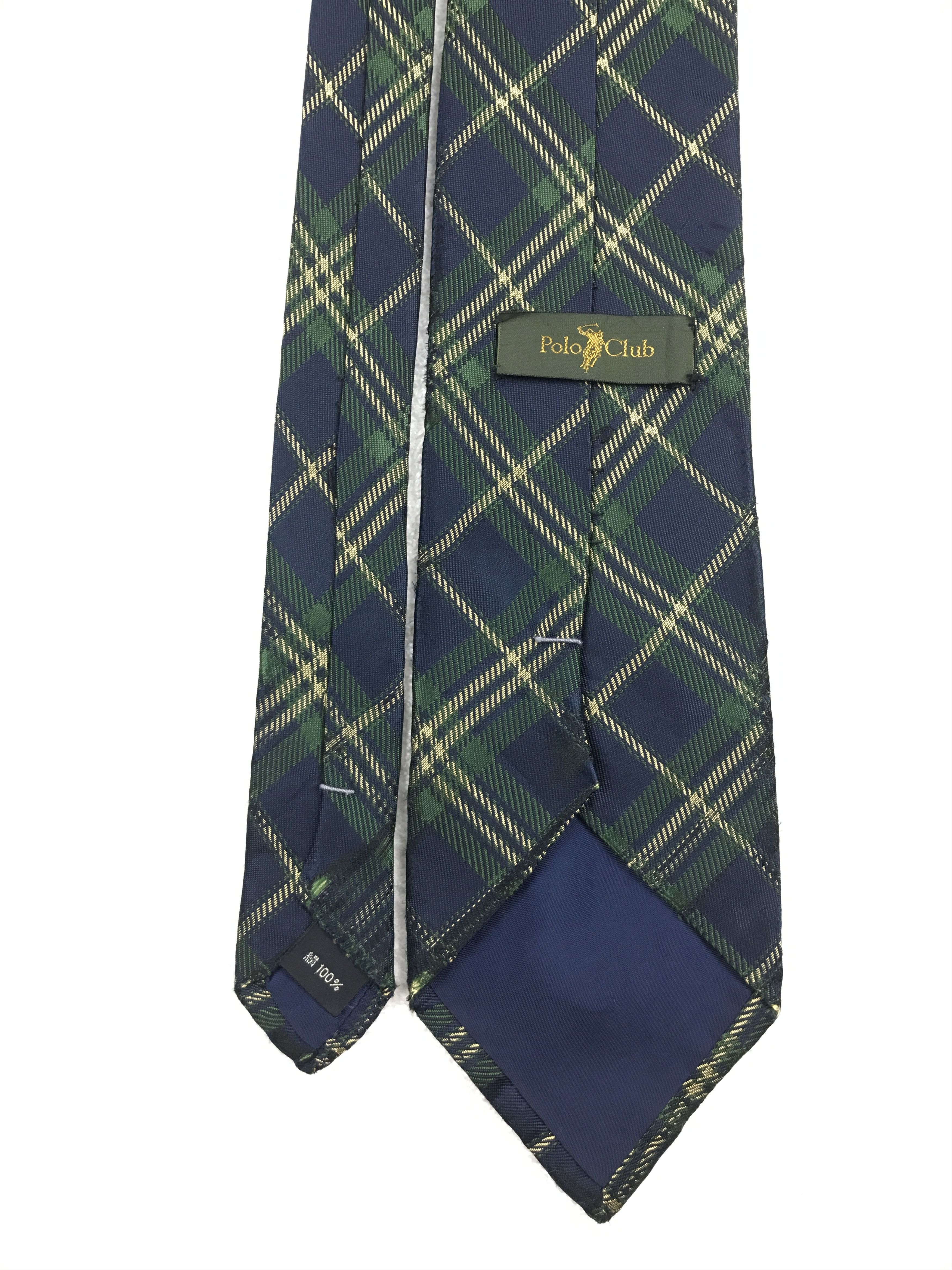 Designer × Polo Ralph Lauren × Vintage Vintage Polo Club Silk Necktie Size ONE SIZE - 4 Thumbnail