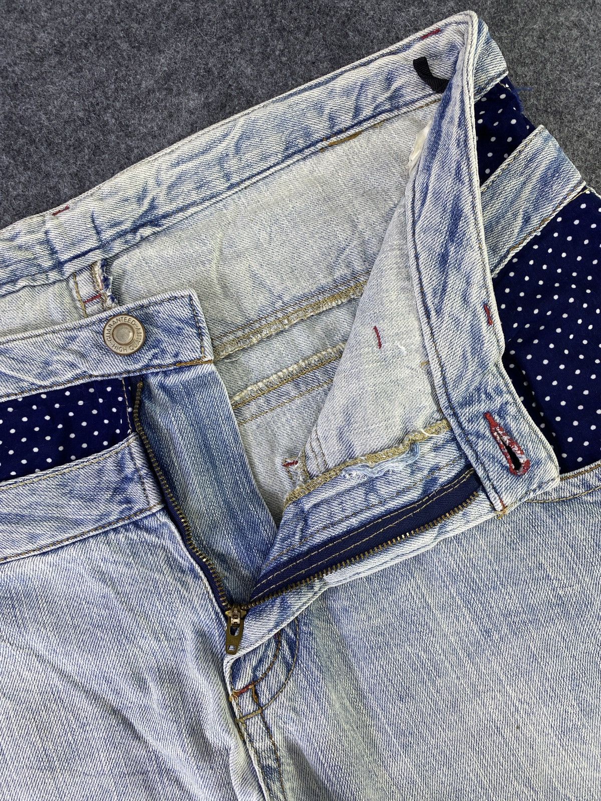 Japanese Brand × Jean Japanese Brand Blue Wash Jeans - J892 Size 37" - 5 Thumbnail