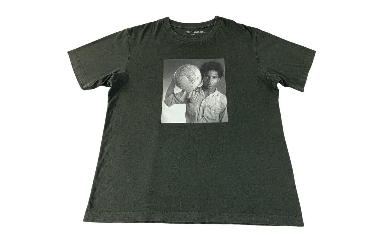 Jean-Michel Basquiat Art Jean Michel Basquiat Peace For All Christopher Makos Tee Size US L / EU 52-54 / 3 - 1 Thumbnail