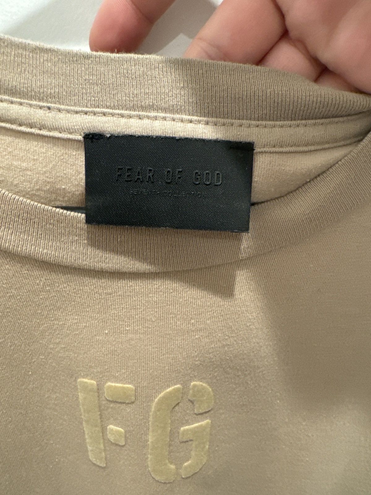 Fear of God Fear of god 7th collection vintage Paris sky tee
