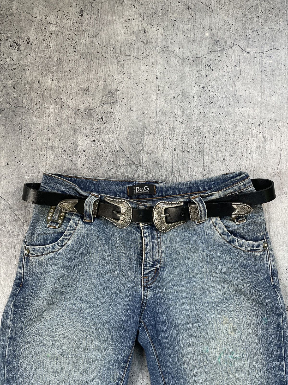 Japanese Brand × Vintage Y2k crazy double belt Size ONE SIZE - 1 Thumbnail
