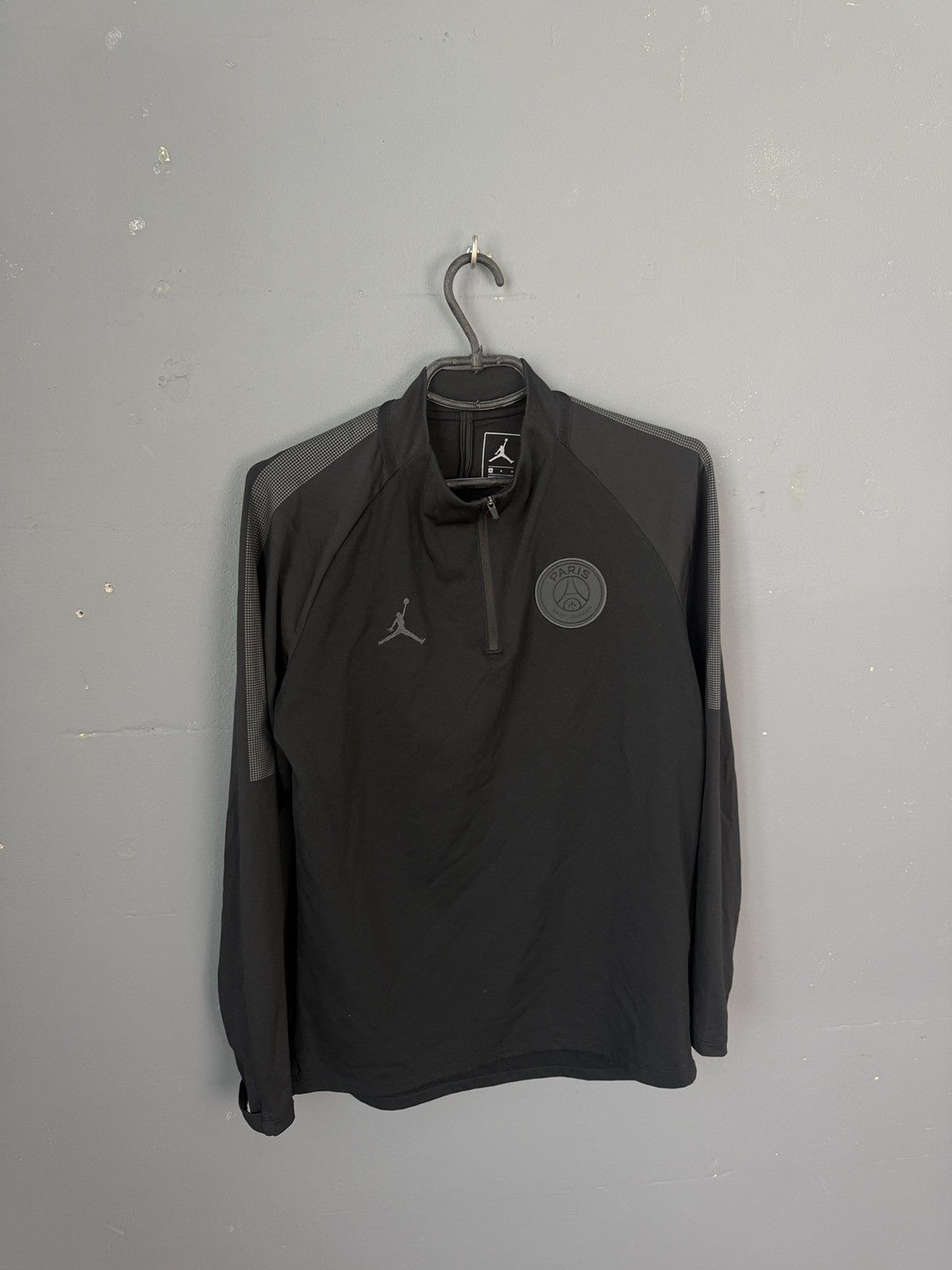 Nike PSG PARIS SAINT GERMAIN 1/3 ZIP TRAINING JACKET SZ L Size US M / EU 48-50 / 2 - 1 Thumbnail