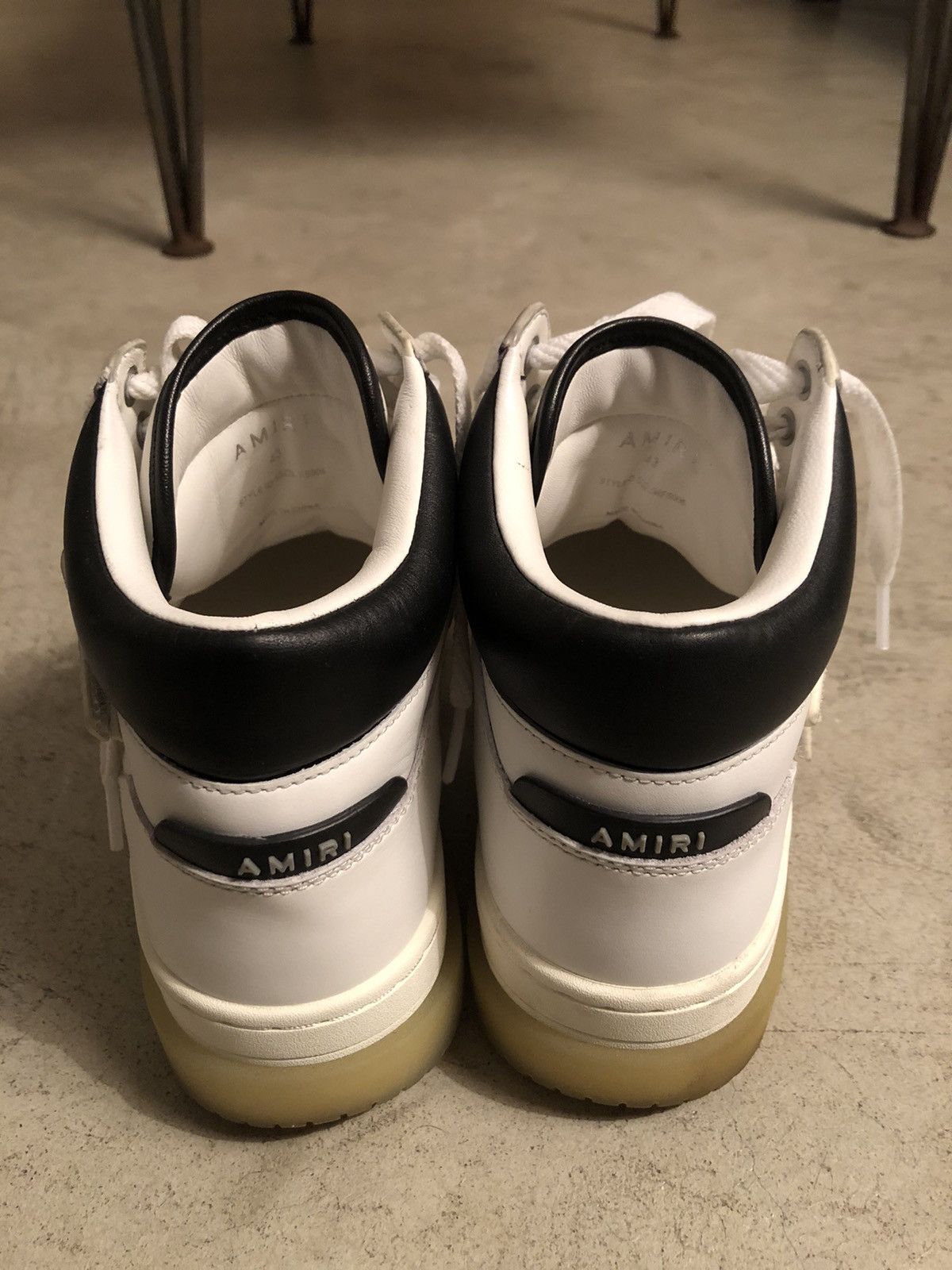 Amiri Amiri Stadium High-Top Sneakers Size US 10 / EU 43 - 4 Thumbnail