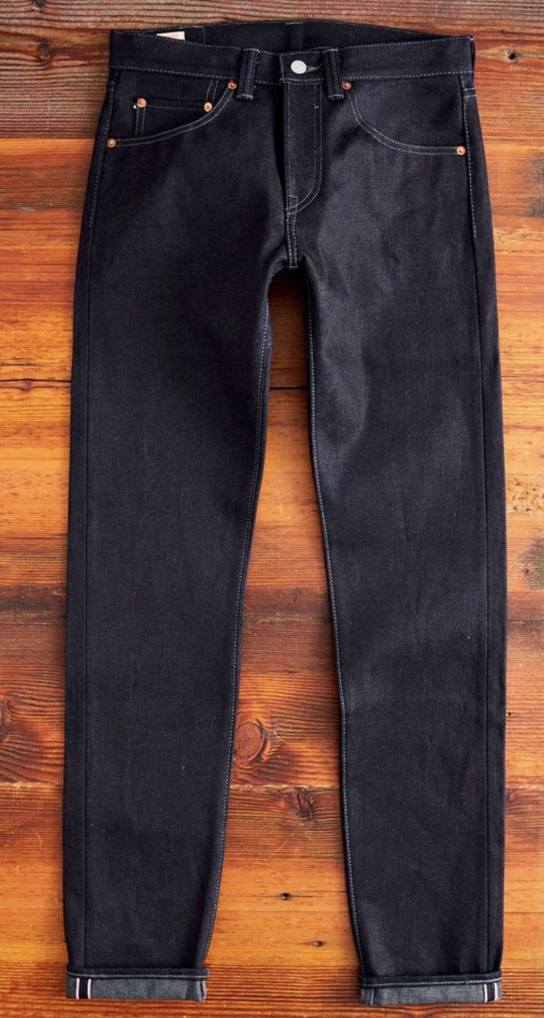 Momotaro Jeans 0306-52G "Indigo x Grey" 18oz Selvedge Denim Size US 34 / EU 50 - 1 Thumbnail