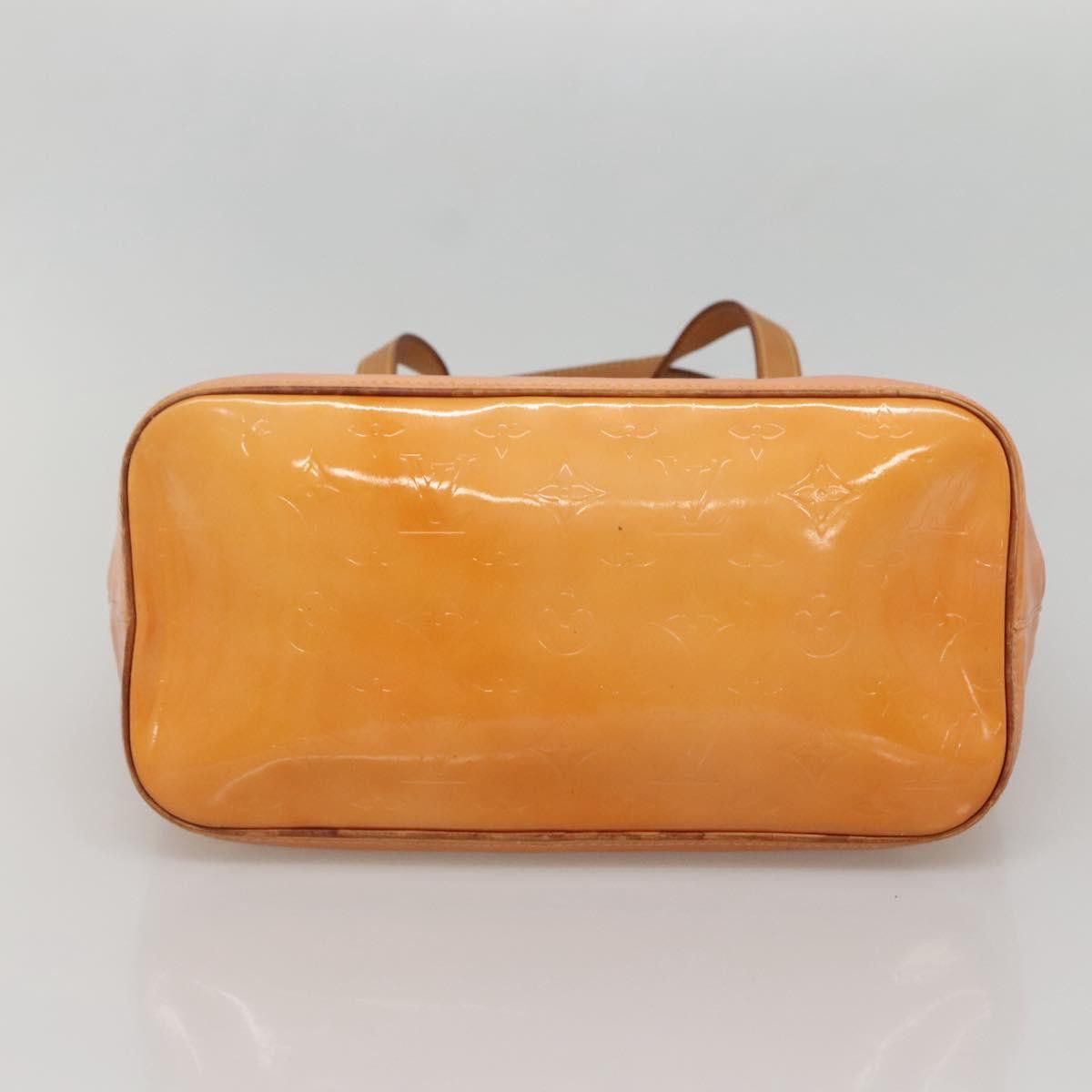LOUIS VUITTON Monogram Vernis Houston Bag Marshmallow Pink