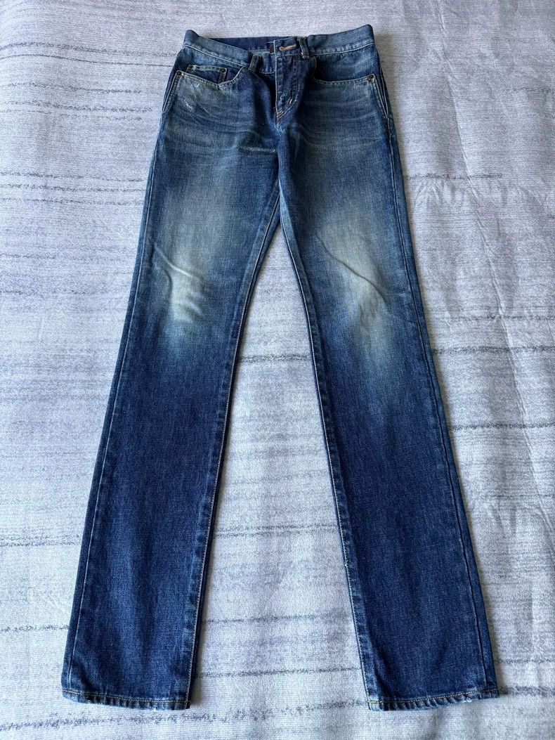 Saint Laurent Paris Saint Laurent 18AW Washed Denim Jeans-yf Size US 28 / EU 44 - 1 Thumbnail