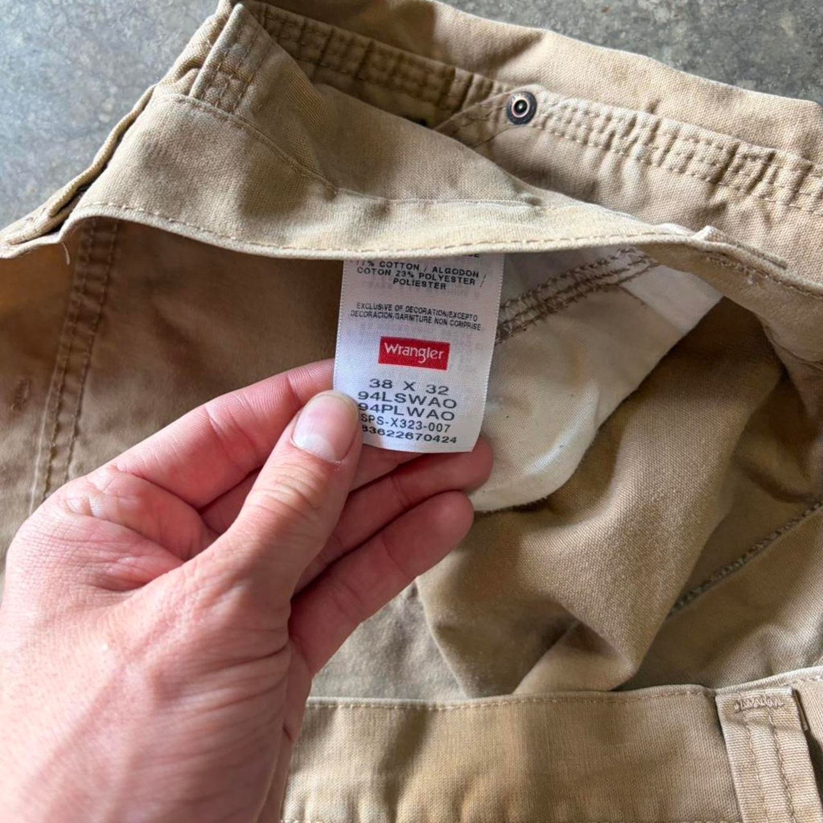Wrangler 2000s wrangler baggy carpenter pants Size US 38 / EU 54 - 5 Thumbnail
