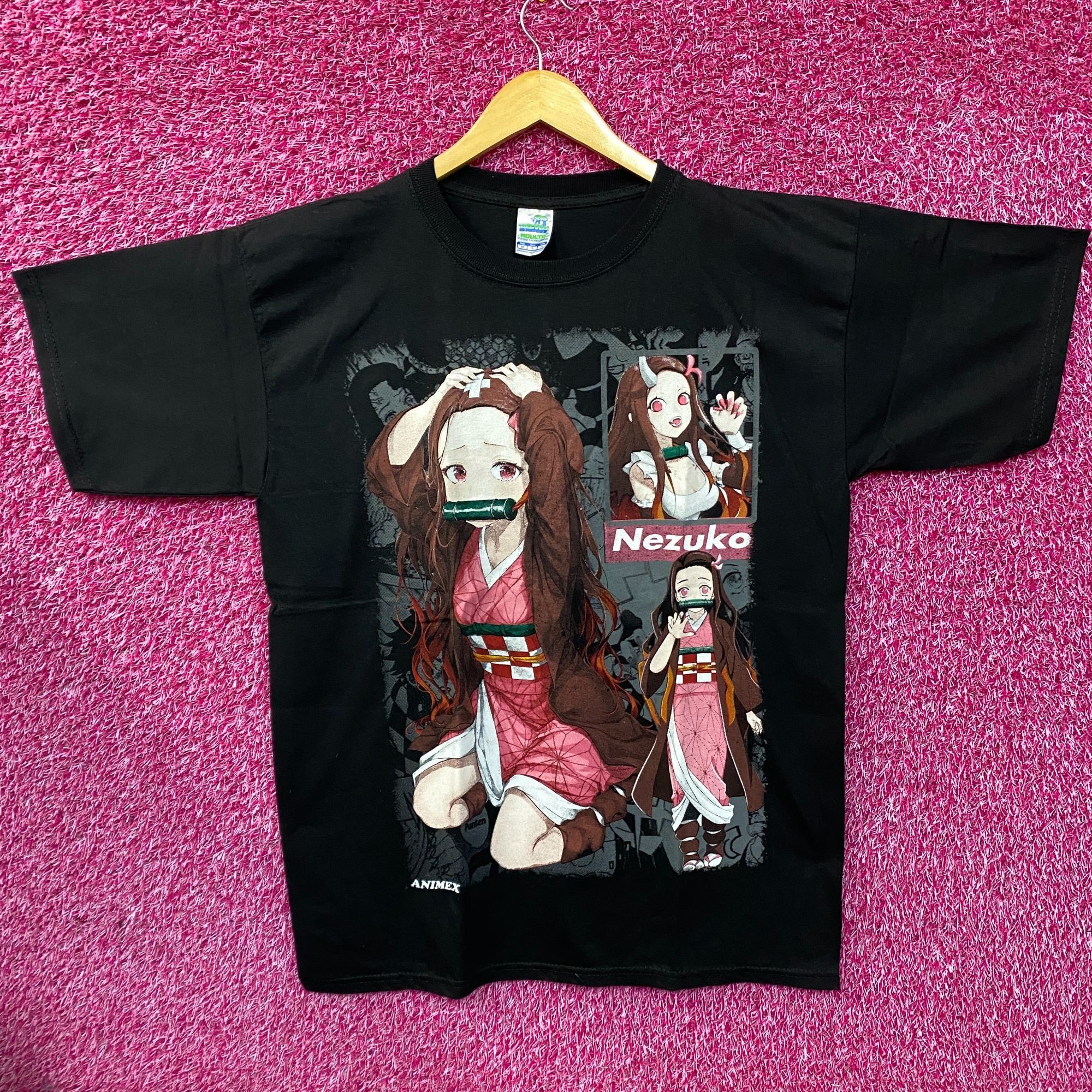 Anime Demon Slayer Nezuko Kamado Anime Kawaii Graphic Design T-Shi Size US XL / EU 56 / 4 - 1 Thumbnail