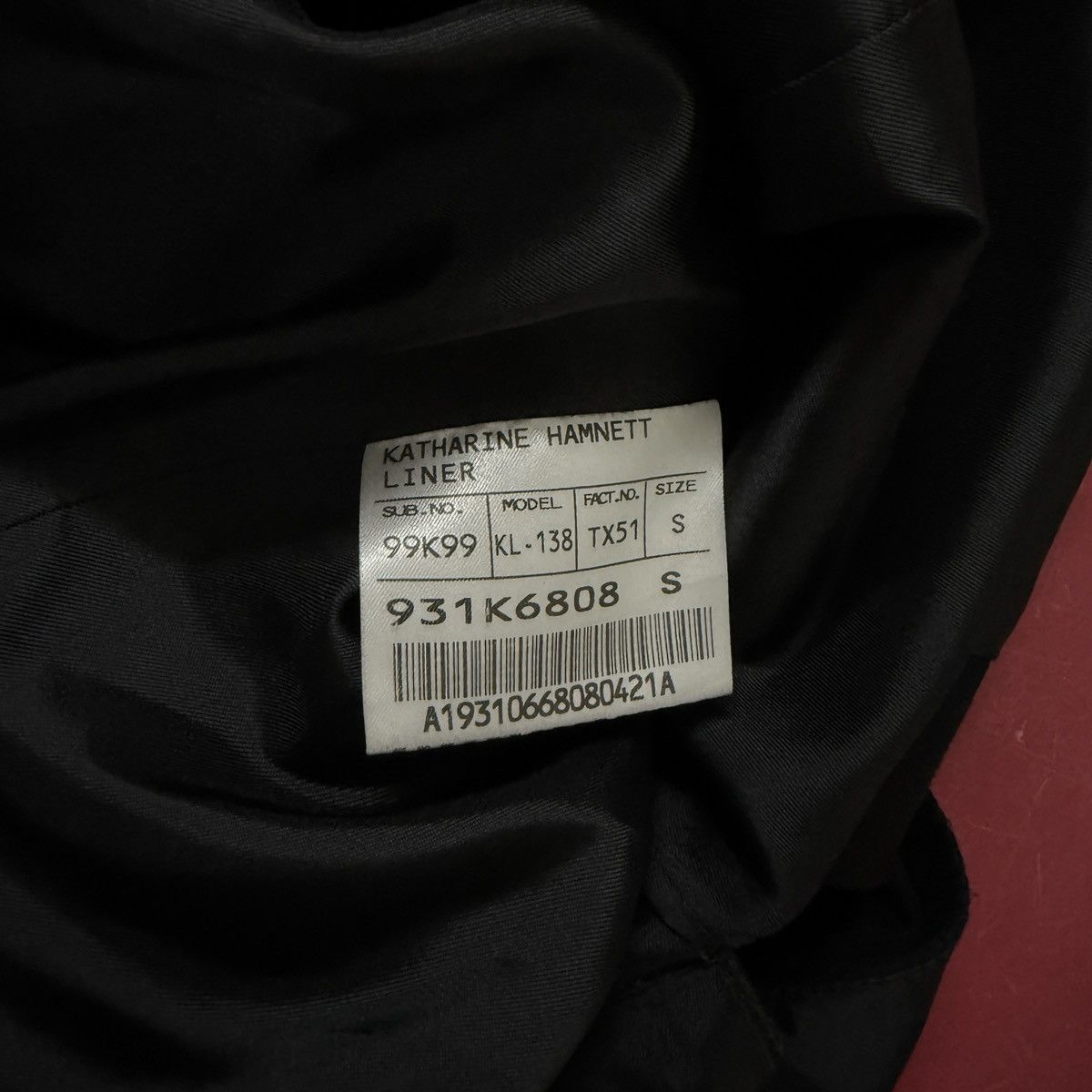 If Six Was Nine Katherine Hamnett London Jacket Size US S / EU 44-46 / 1 - 8 Thumbnail