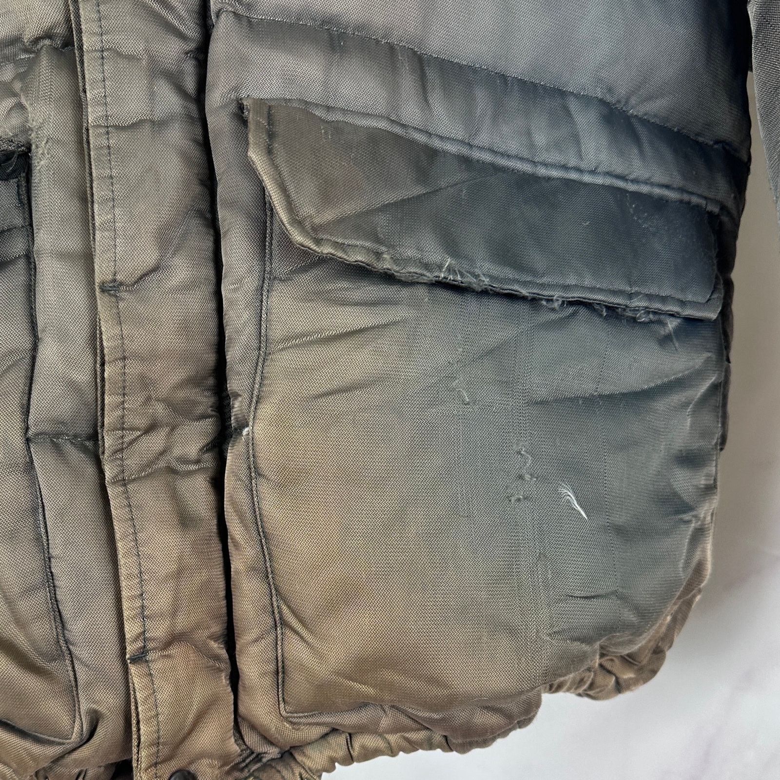 Alpha Industries Vintage Green Down Puffer Jacket Size US L / EU 52-54 / 3 - 4 Thumbnail