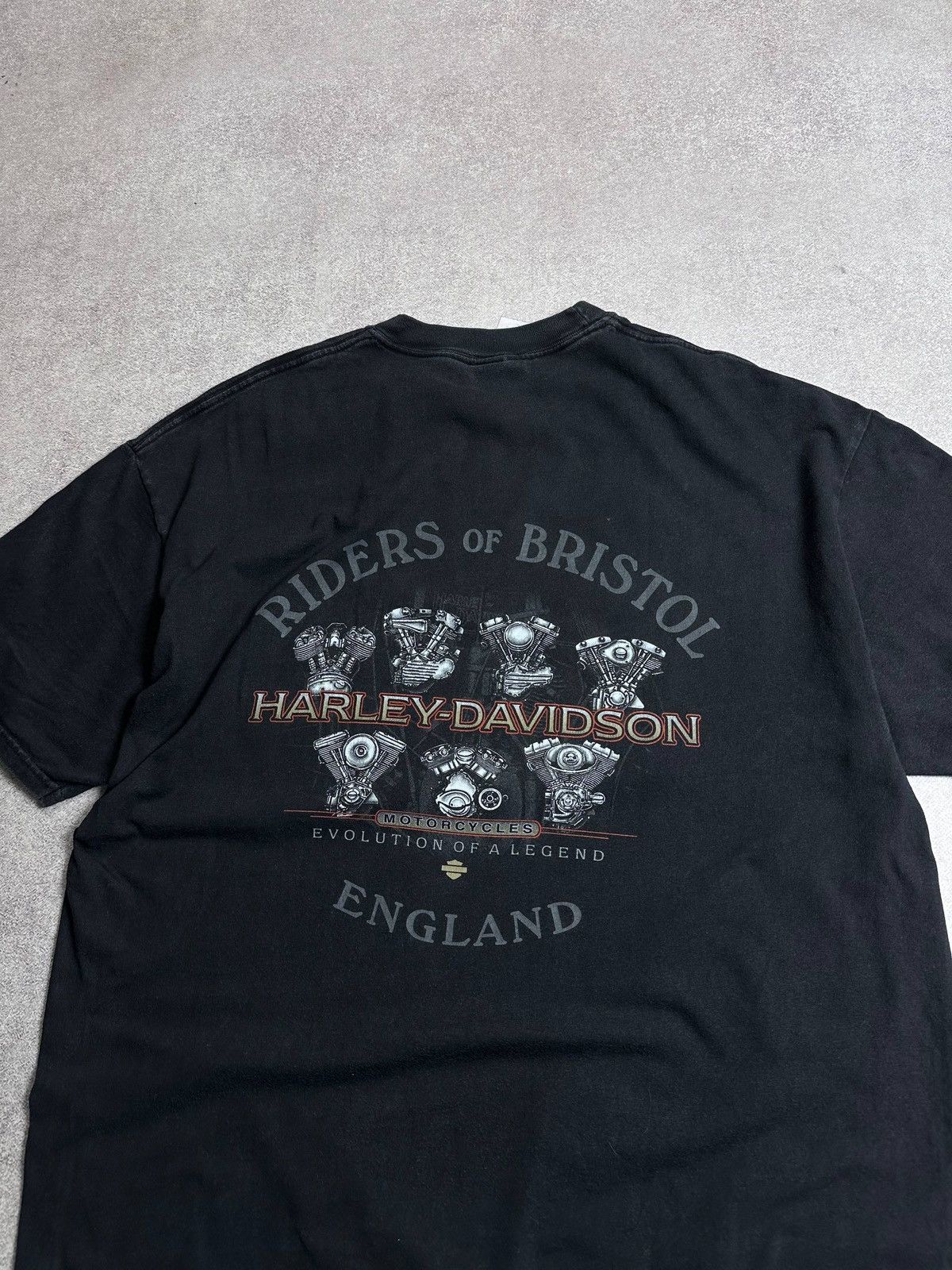 Harley Davidson Vintage Harley Davidson Y2K Biker Boxy T-shirt XL Size US XL / EU 56 / 4 - 7 Thumbnail