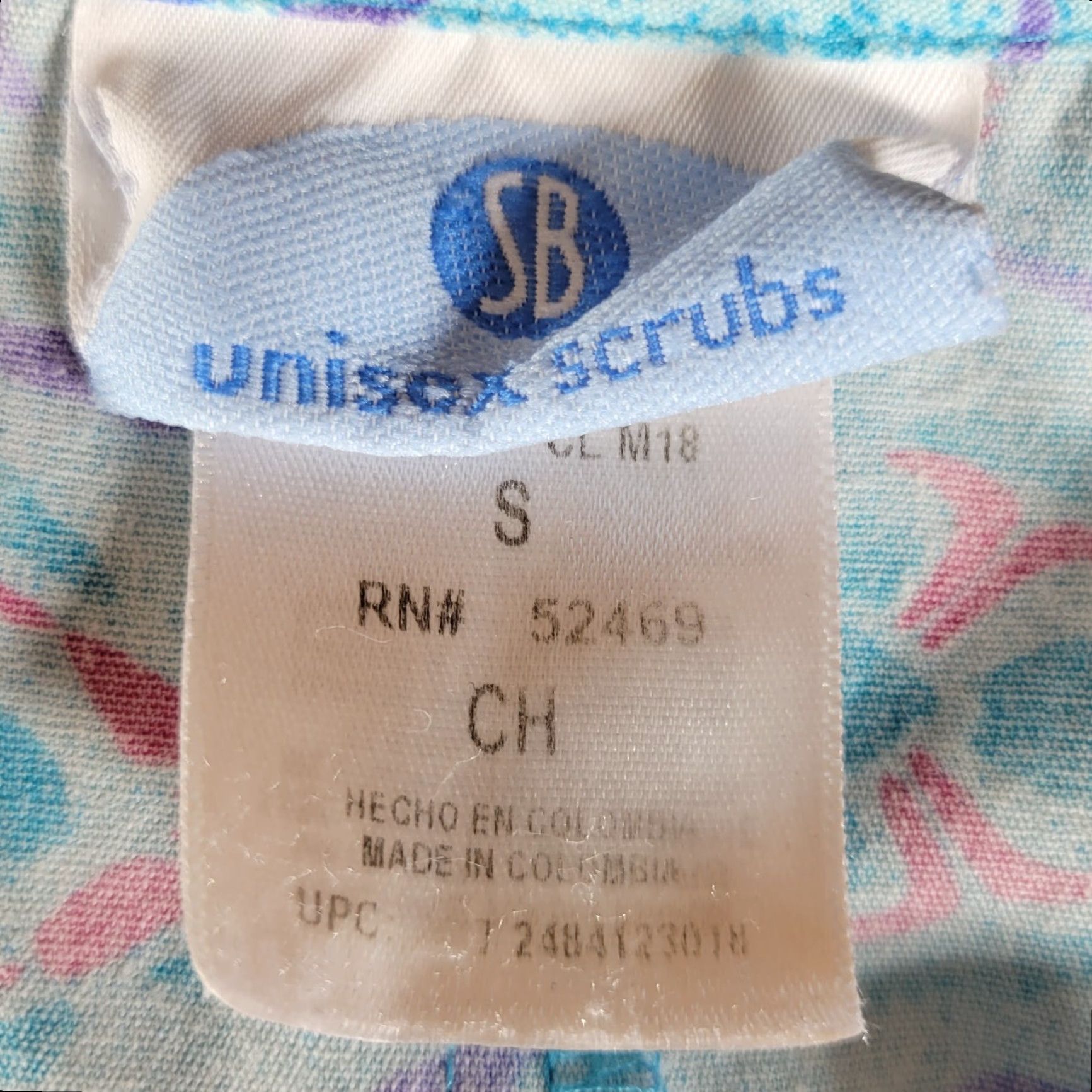 Vintage SB Scrubs Unisex V Neck Short Sleeve Top Graphic Blue Size Small Women/Men Navy? Size S / US 4 / IT 40 - 5 Thumbnail