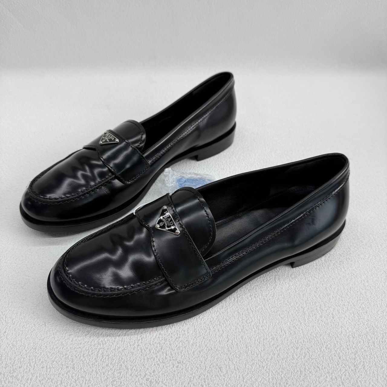 Prada Prada Black Lowtop Sneakers us_6-5 Women Size US 6.5 / IT 36.5 - 1 Thumbnail