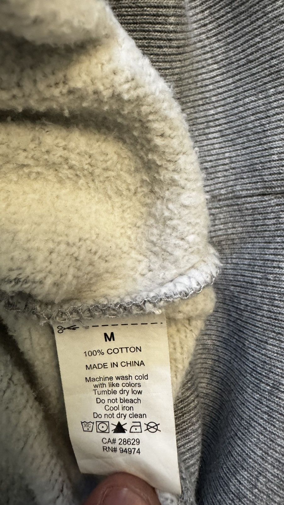 Stussy Stussy Stock Logo Mock - Grey Heather Size US M / EU 48-50 / 2 - 3 Thumbnail