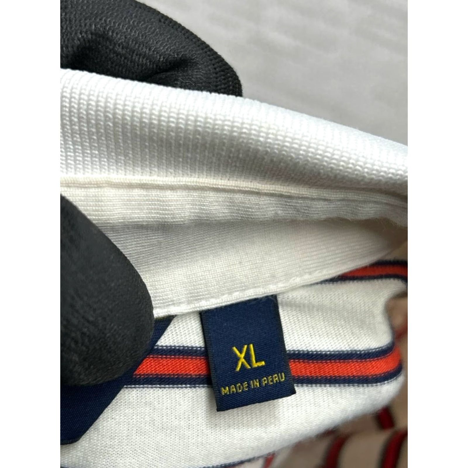 Polo Ralph Lauren Polo Ralph Lauren Polo Golf Shirt Mens XL Red White Cotton Knit Logo Golf Size US XL / EU 56 / 4 - 7 Thumbnail