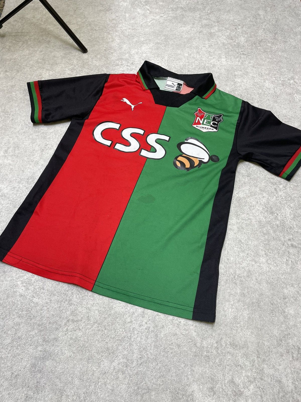 Nike × Puma Puma CSS NEC Nijmegen Home Shirt 2001-2002 Size US M / EU 48-50 / 2 - 2 Thumbnail