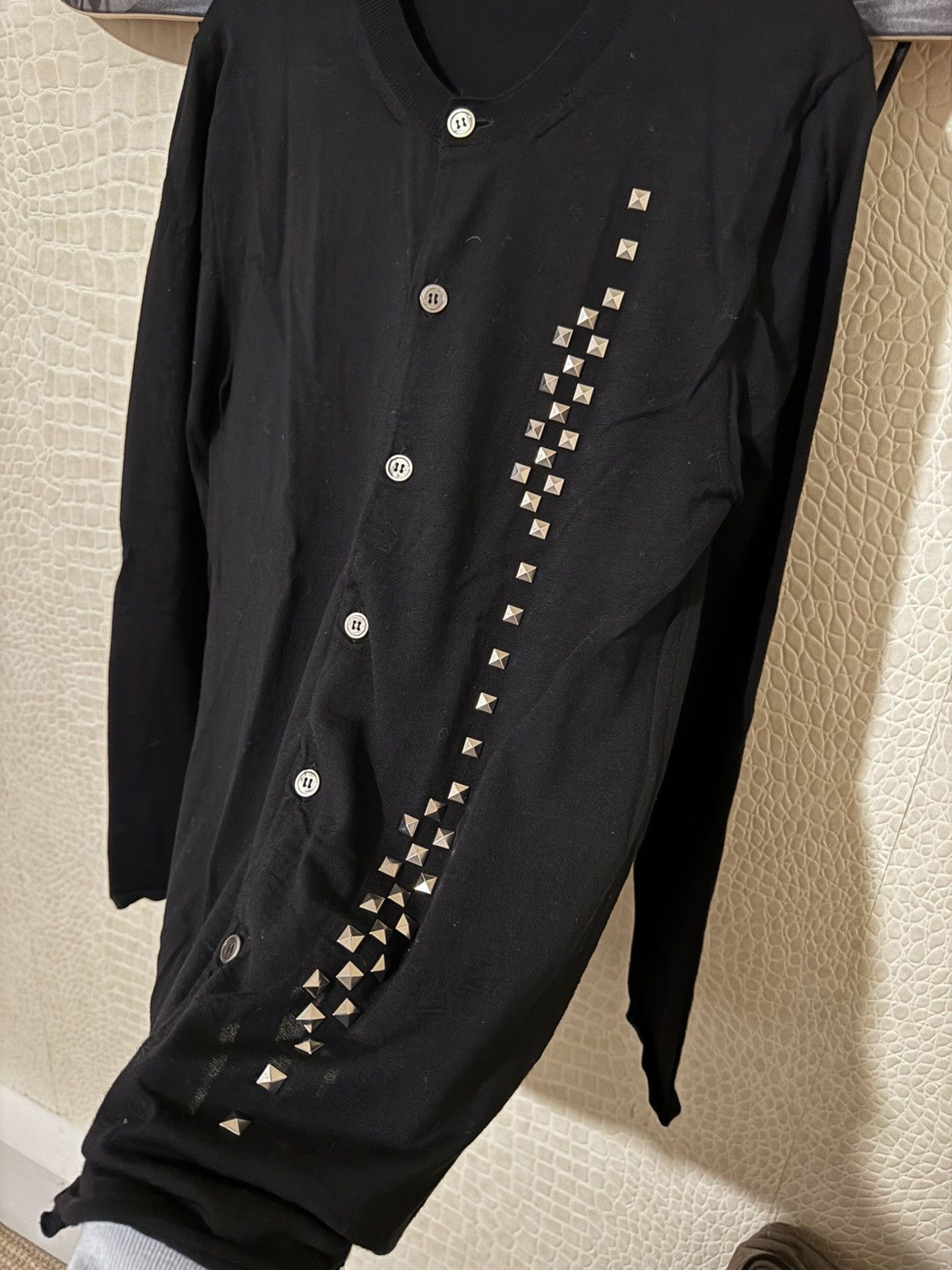 Comme des Garcons × Comme des Garcons Homme Plus Comme Des Garçons Homme Plus stud knit shirt Size US S / EU 44-46 / 1 - 2 Thumbnail