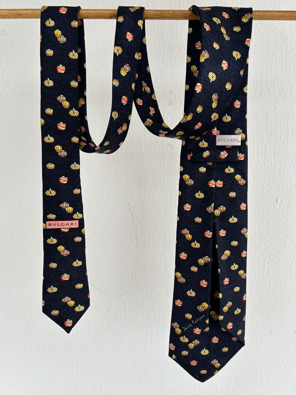 Bvlgari Bvlgari Vintage Tie Size ONE SIZE - 2 Thumbnail