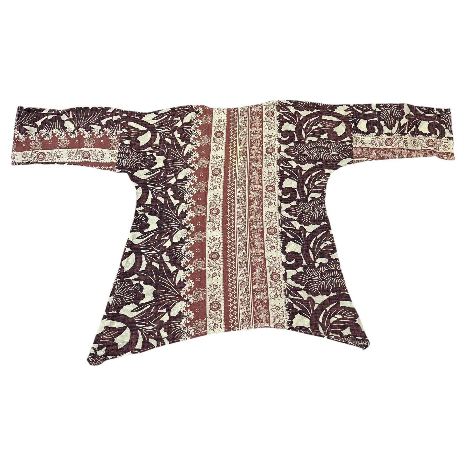 Other NEW Citron Santa Monica Tunic Top Silk Pattern Print Medium Size M / US 6-8 / IT 42-44 - 8 Thumbnail