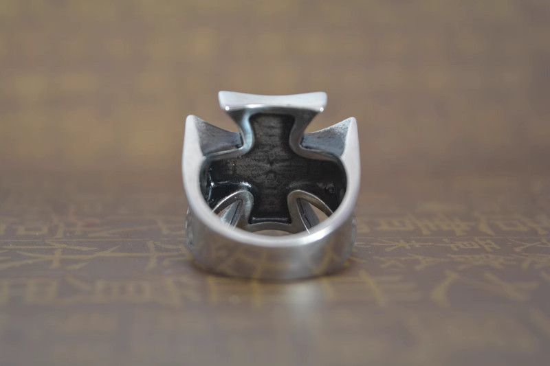 Jewelry Skull Future Jewelry Rings Open Size Chrome Ring (Size 7-13) Size ONE SIZE - 4 Thumbnail