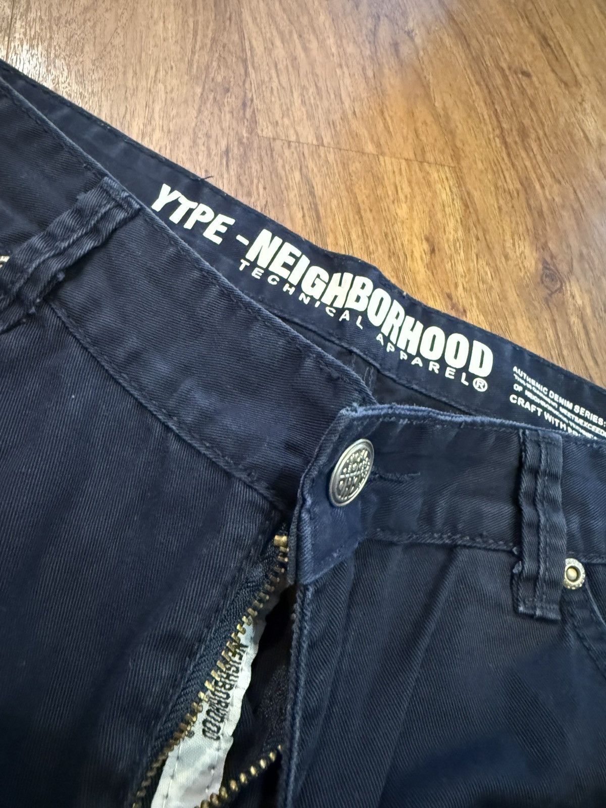Neighborhood Neighborhood Denim Jeans Pants Made In Japan Slim YTPE 33 Size US 33 - 3 Thumbnail