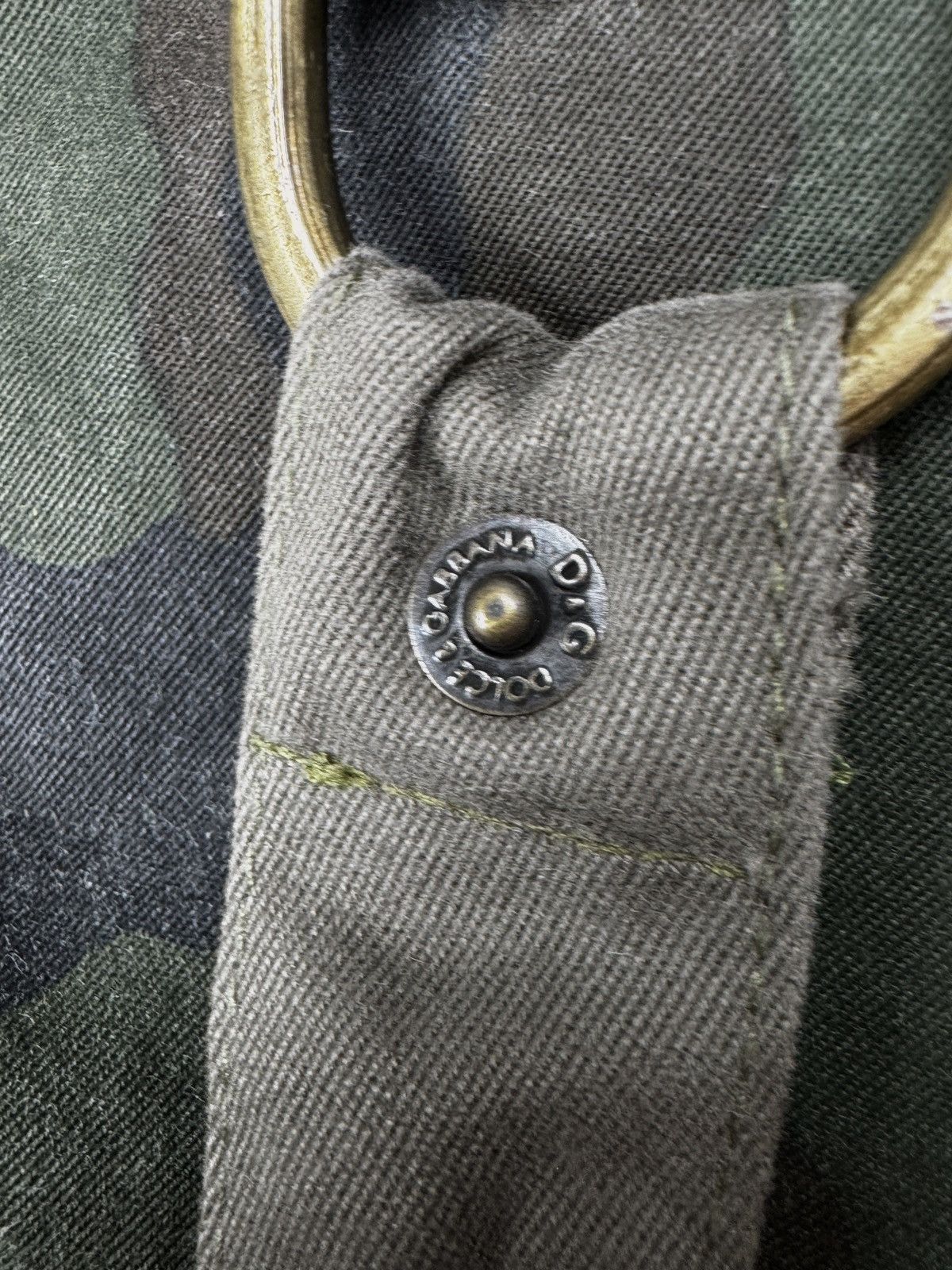 Dolce & Gabbana Dolce & Gabbana Vintage AW03 Strap Camo Pants Rare Size 26" / US 2 / IT 38 - 8 Thumbnail