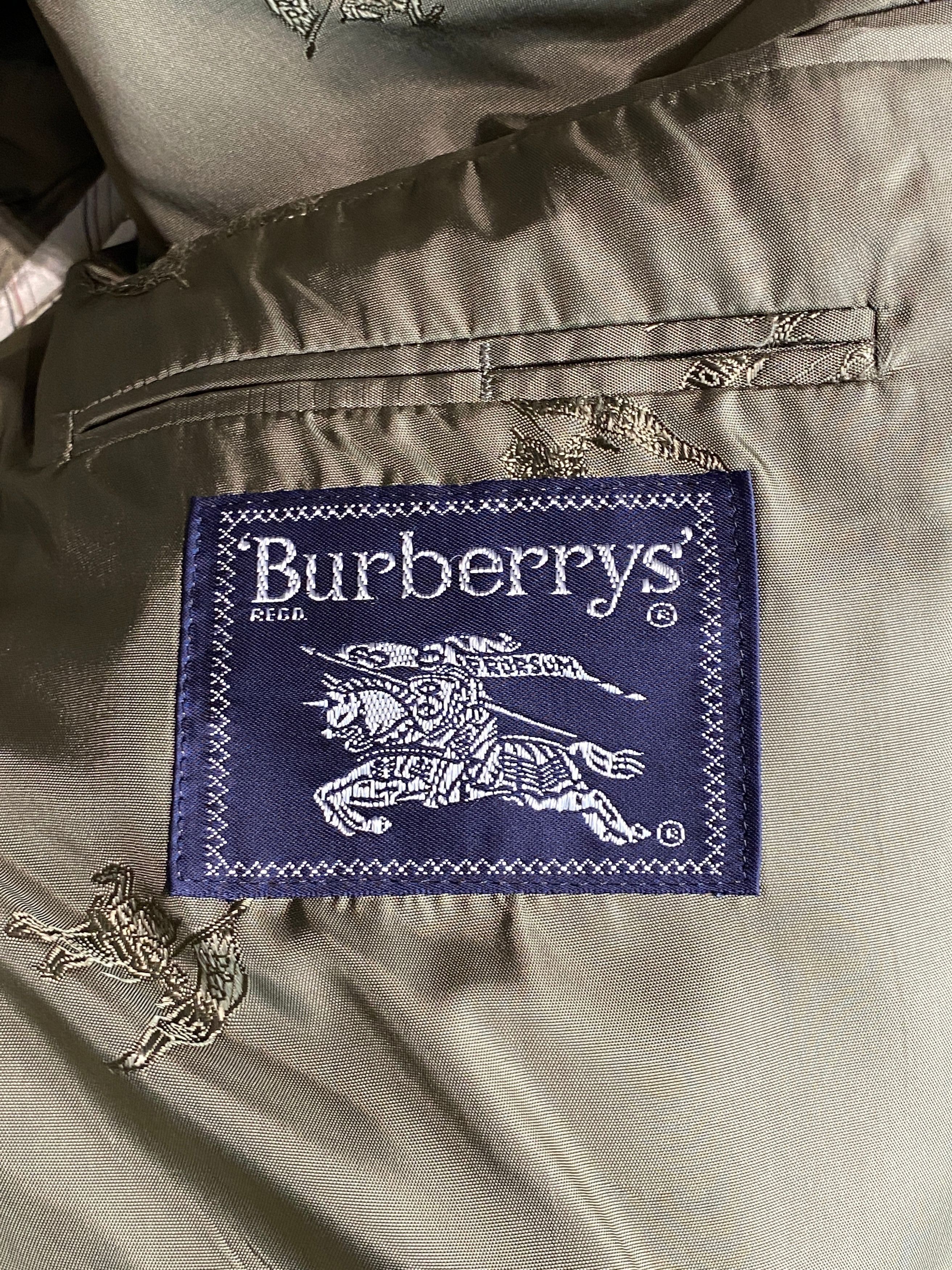 Burberry Burberry Multicolor Gun Club Check Wool Blazer Sport Jacket Size 42R - 8 Thumbnail