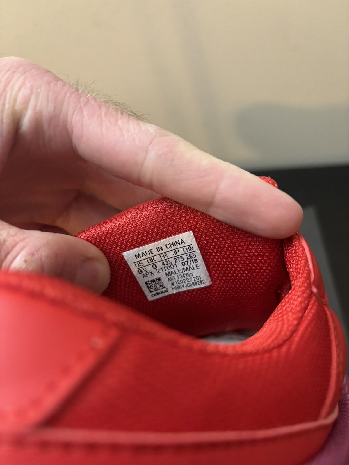 Adidas × Raf Simons adidas Raf Simons Ozweego Glory Collegiate Red Purple Size US 9.5 / EU 42-43 - 8 Thumbnail