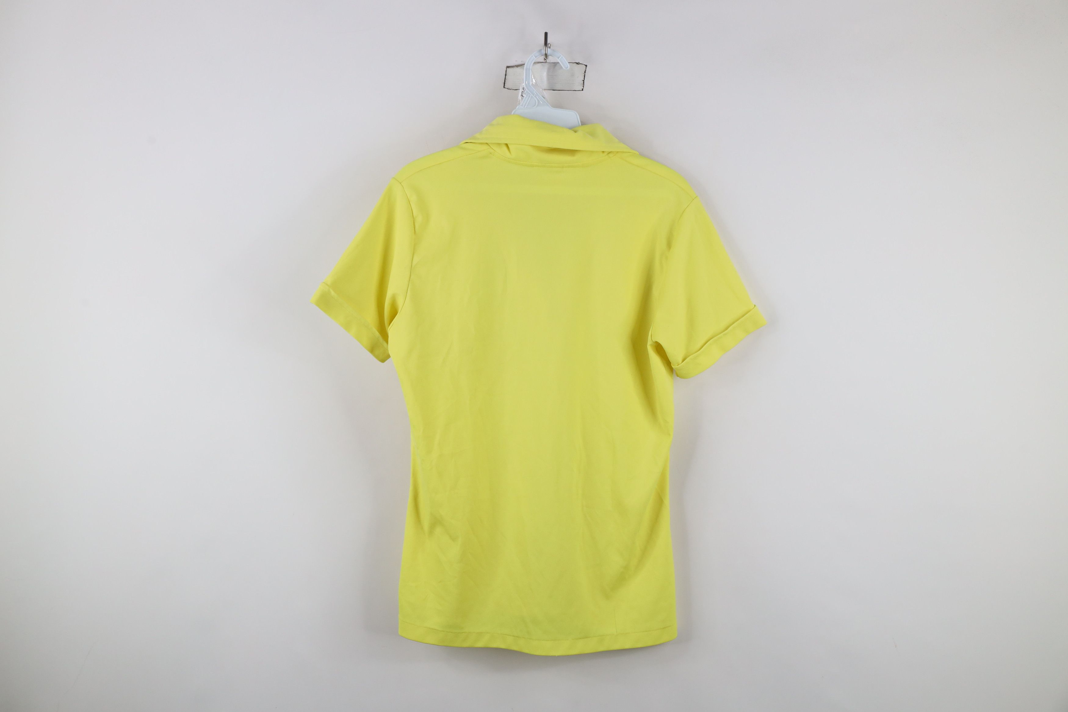 Vintage Vintage 70s Streetwear Blank Collared Polo Shirt Yellow Size US L / EU 52-54 / 3 - 10 Thumbnail