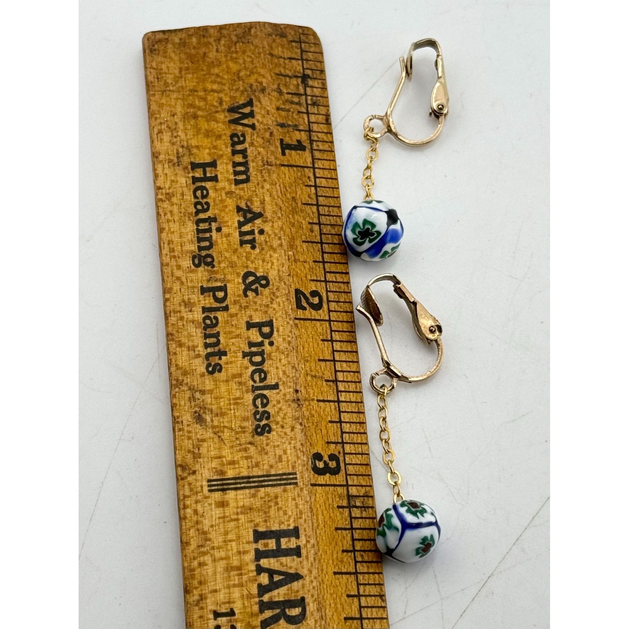 Vintage Vintage Murano glass chain earrings Size ONE SIZE - 3 Thumbnail