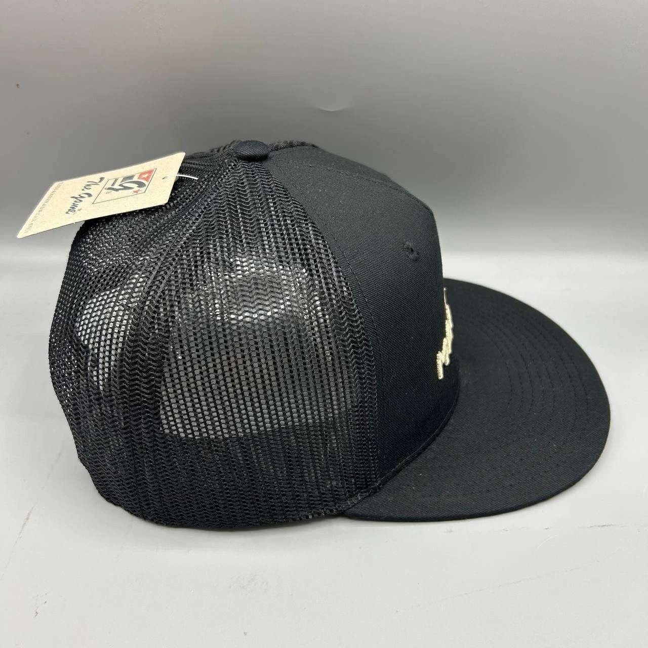 The Game Malibu Trucker Hat Men Black Embroidered The Game Snap Back Size ONE SIZE - 6 Thumbnail