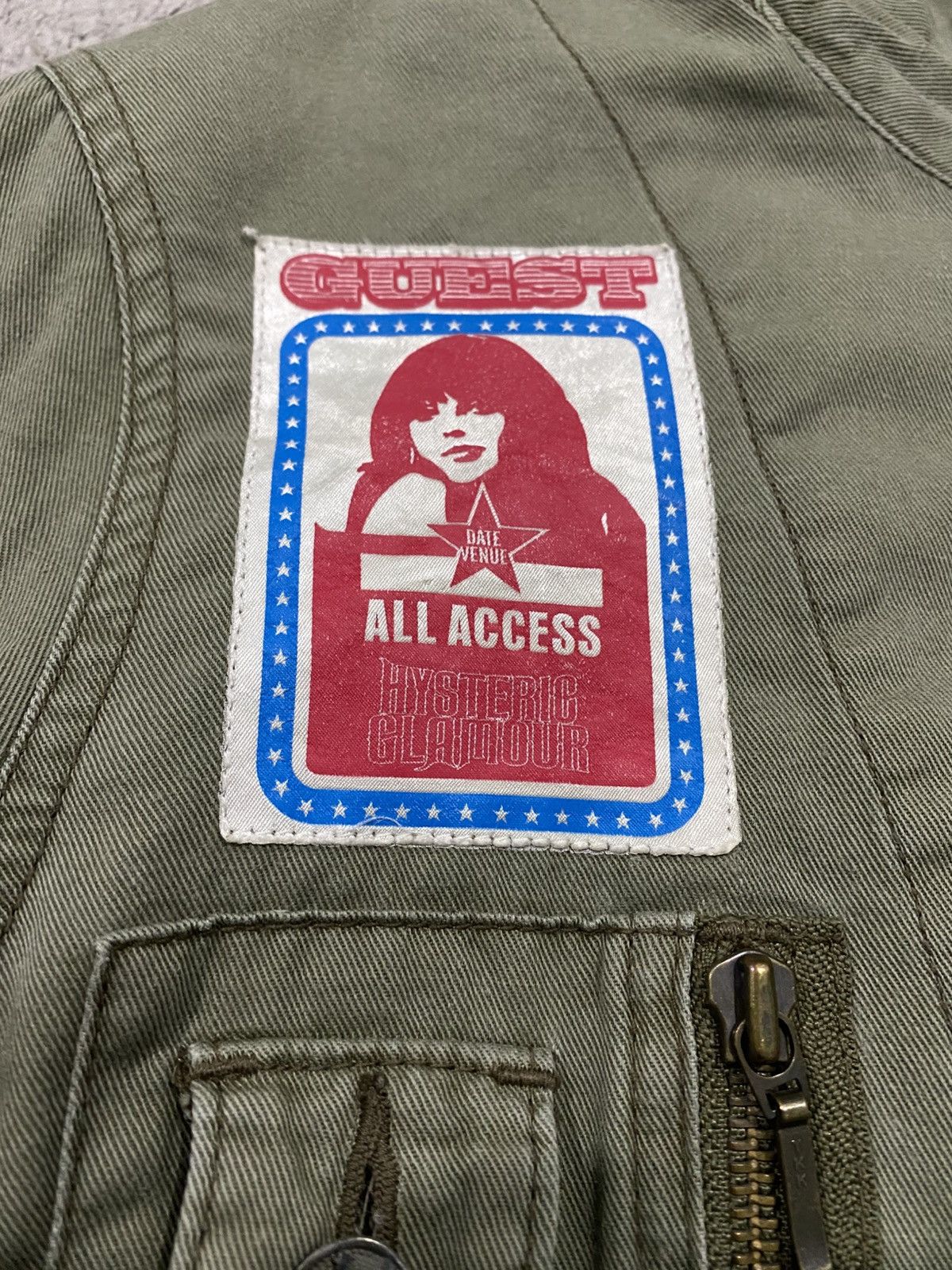 Hysteric Glamour Hysteric Glamour Army Jacket Punk Style Size US S / EU 44-46 / 1 - 7 Thumbnail