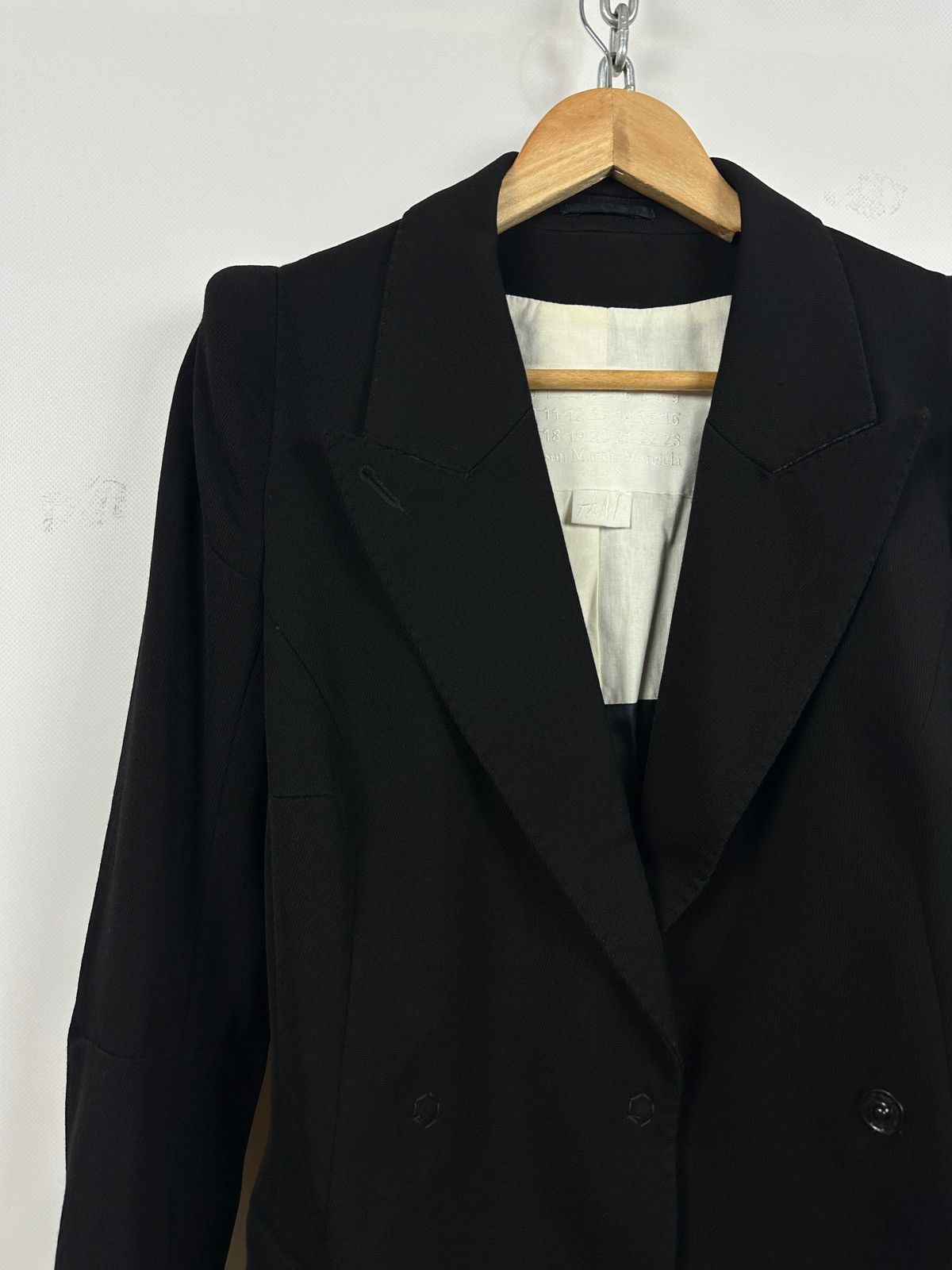 H&M × Maison Margiela Maison Martin Margiela x H&M Pagoda Shoulder Wool Blazer Size XL / US 12-14 / IT 48-50 - 6 Thumbnail