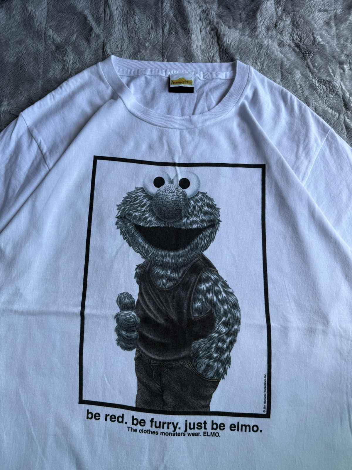 Calvin Klein Elmo parody ck 90’s Size US M / EU 48-50 / 2 - 2 Thumbnail