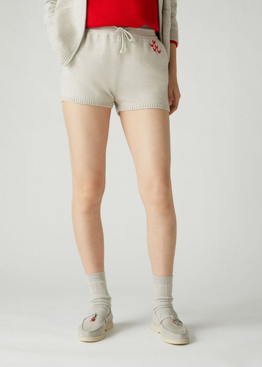 Loro Piana o1srvl11e0524 Shorts in Silver Size 38" / US 16 / IT 52 - 3 Thumbnail