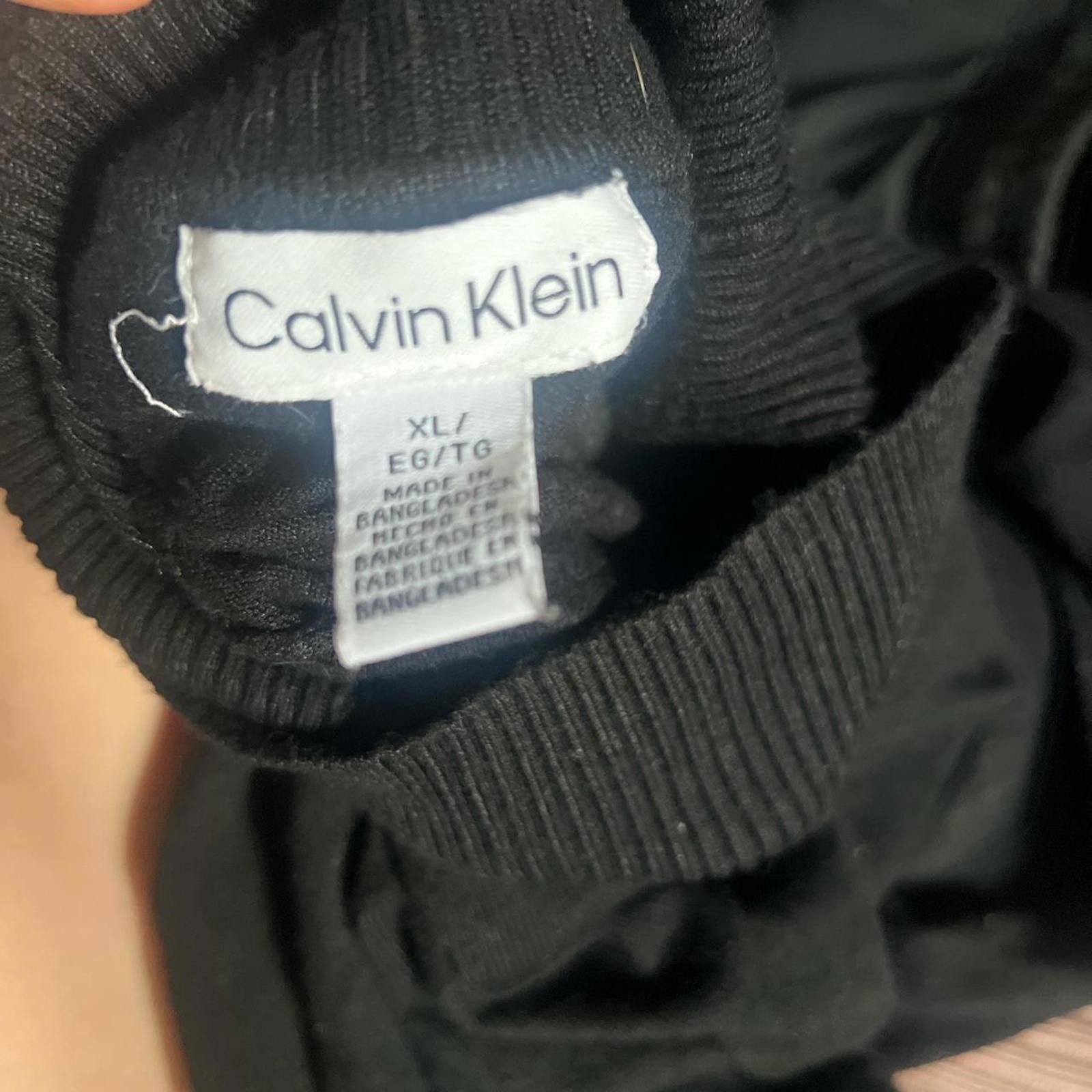 Calvin Klein Soft black turtleneck sweater Size XL / US 12-14 / IT 48-50 - 4 Thumbnail