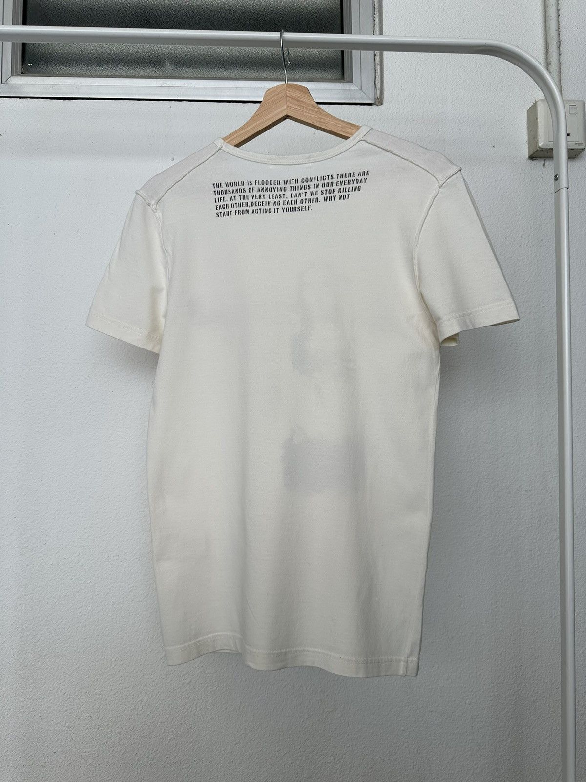Japanese Brand SS2010 Buona Giornata '' Stop war '' tee Size US S / EU 44-46 / 1 - 8 Thumbnail