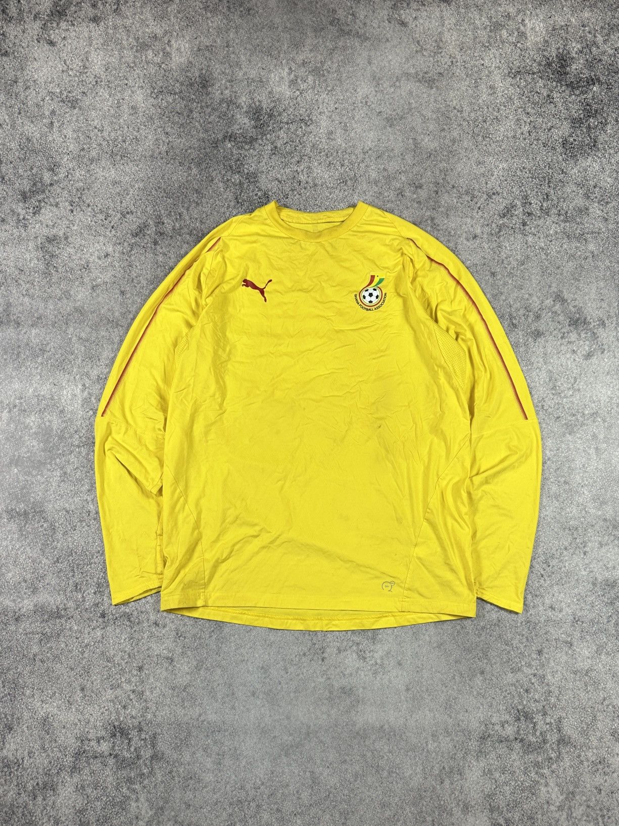 Puma Puma Ghana Soccer Jersey Long Streetwear Rare VTg Casual L Size US L / EU 52-54 / 3 - 1 Thumbnail