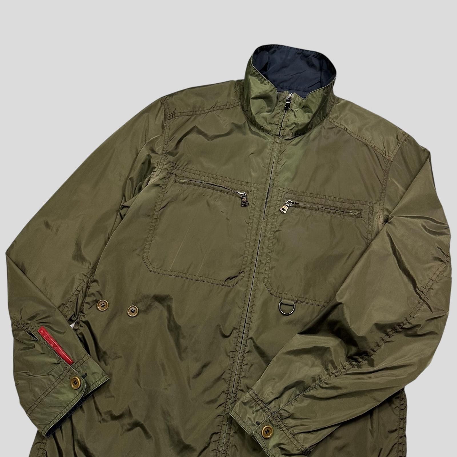 Prada Prada Sport 00’s Nylon Reversible D-ring Field Jacket - M/L Size US L / EU 52-54 / 3 - 7 Thumbnail