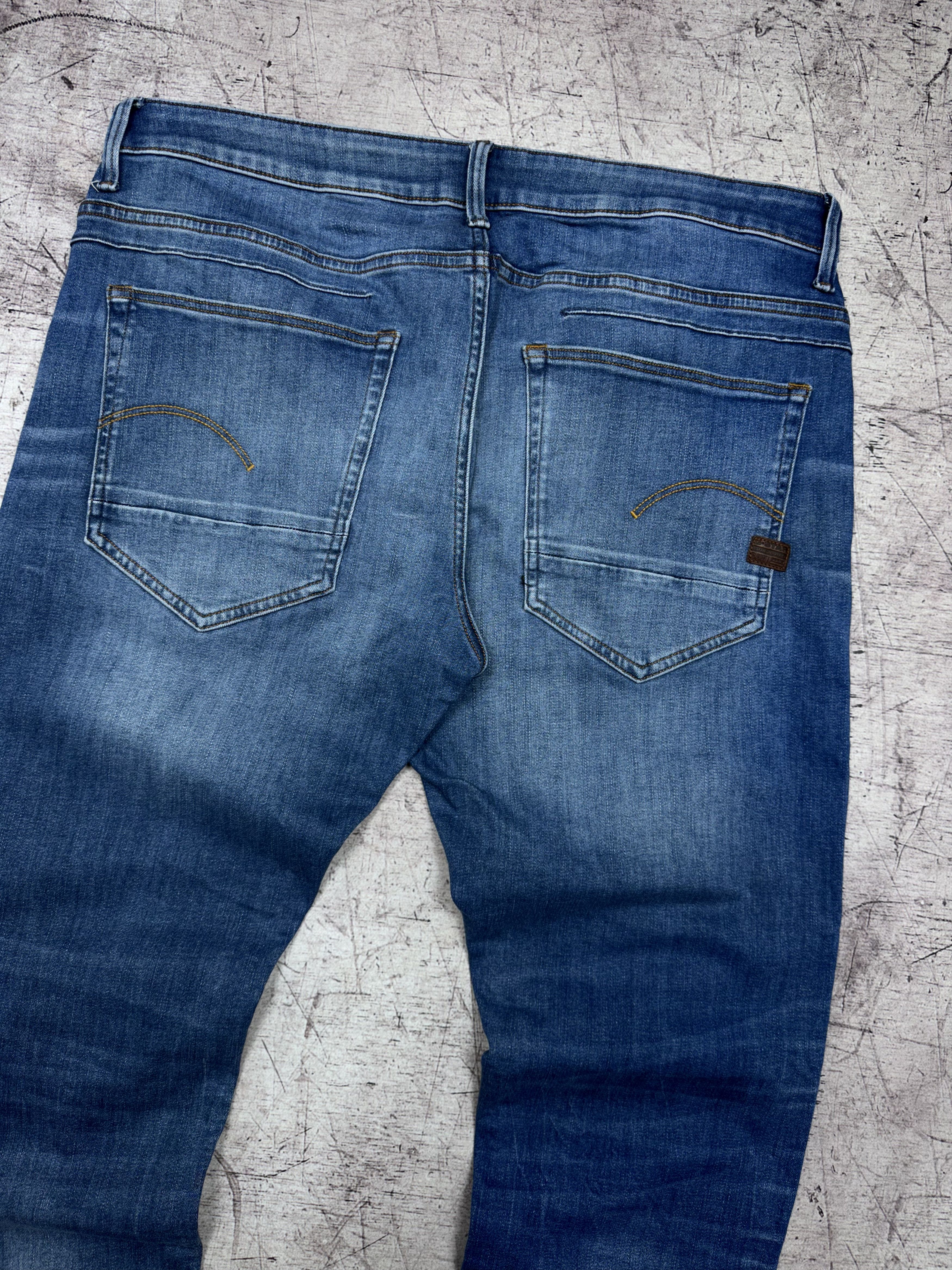 G-Star G Star Raw D-Staq 5 Pockets Mens Denim Pants Jeans Size US 38 / EU 54 - 7 Thumbnail
